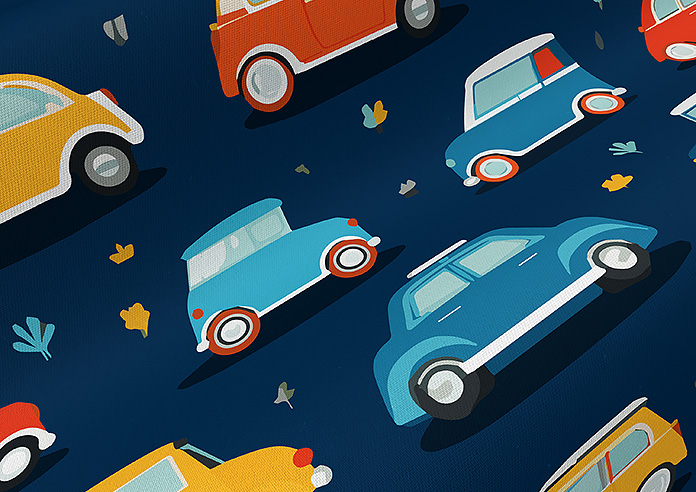 Roadtrip, Admiral - Roman Blind - Image 4